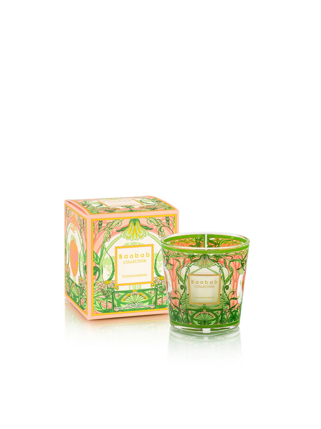 TOMORROWLAND My First Baobab Luxury Scented Candle | Green Scent