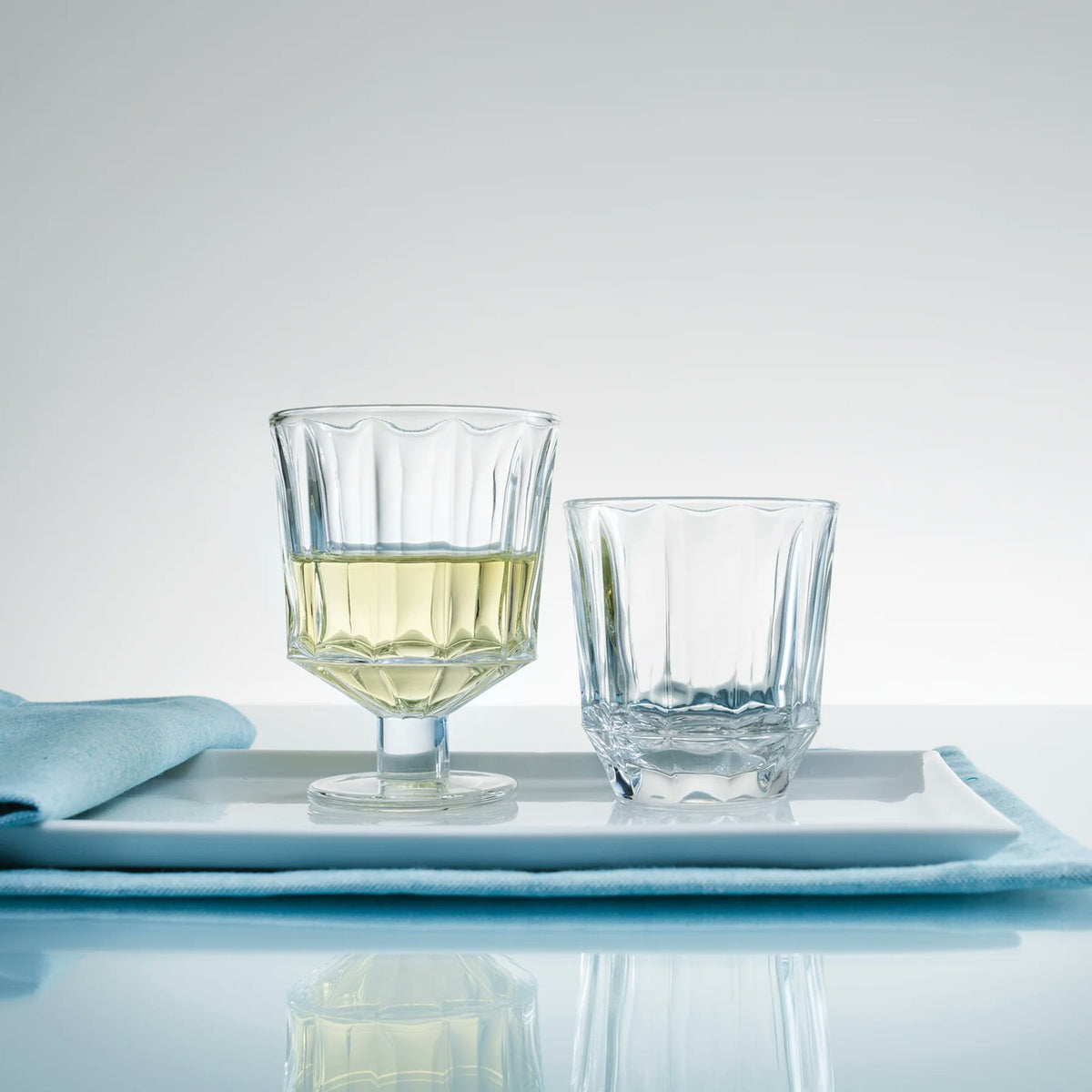 La Rochère City glass tumbler 8.5 oz capacity
