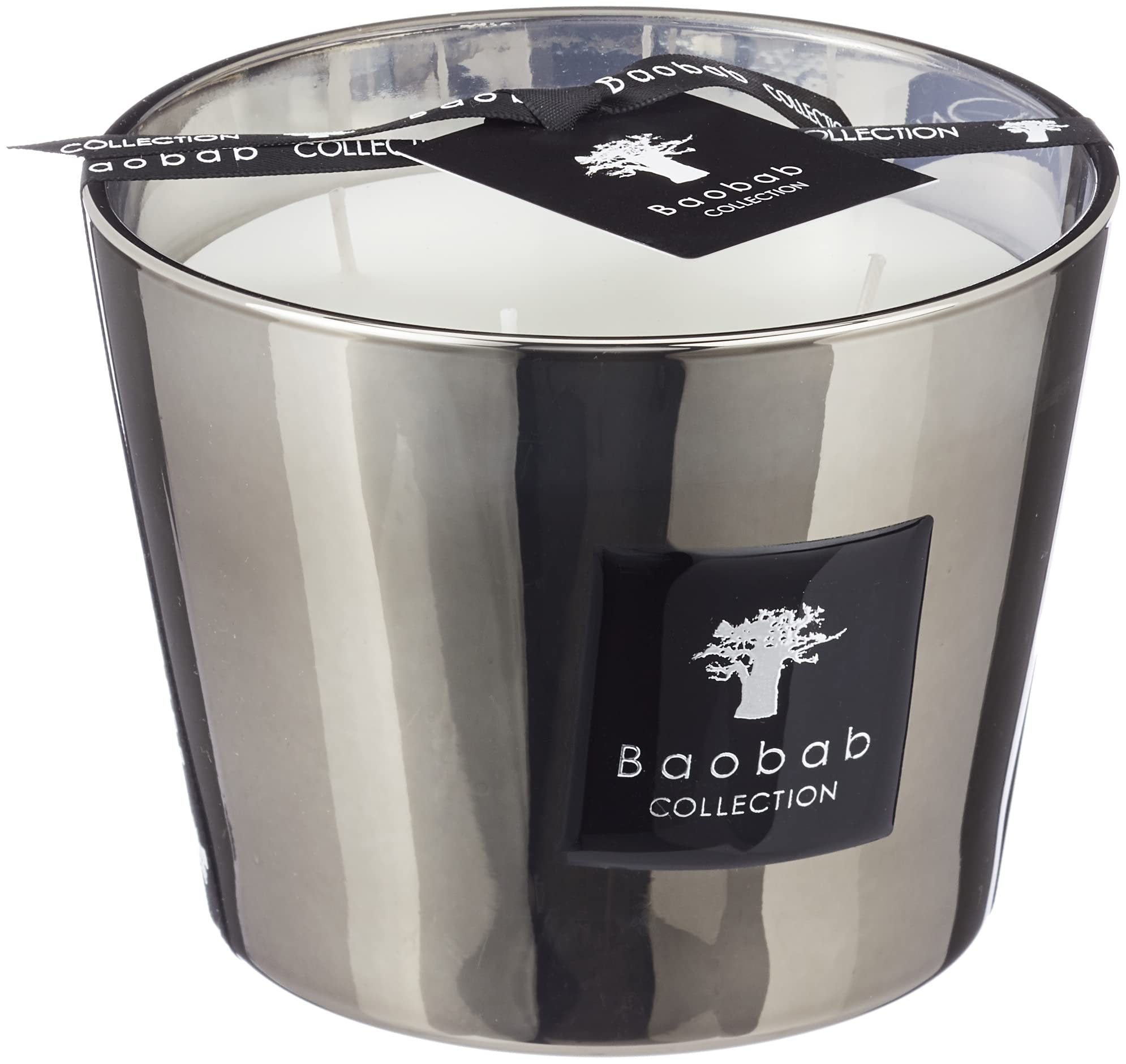 baobab LES EXCLUSIVES PLATINUM | Luxury Scented 4 Wick Candle | Amber & Spices Scent (MAX10)