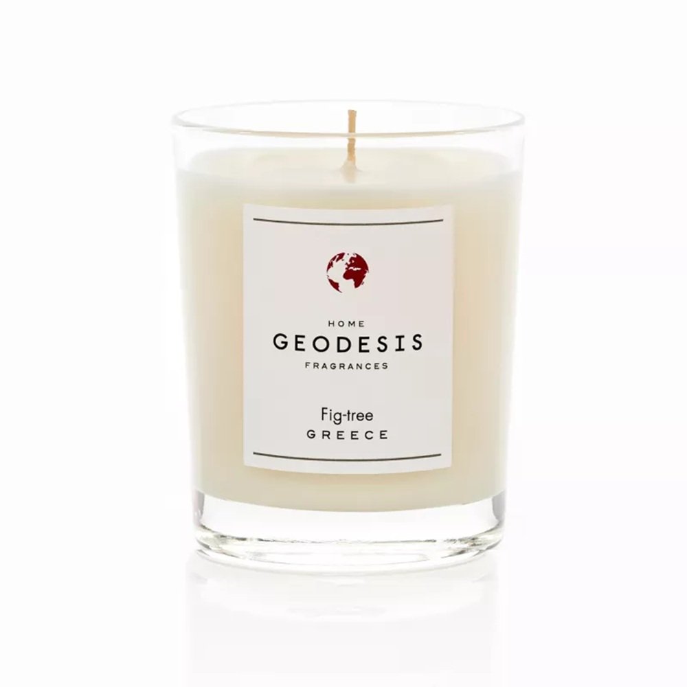 Geodesis Fig Tree candle with fruity and green Mediterranean aroma – handcrafted in France
