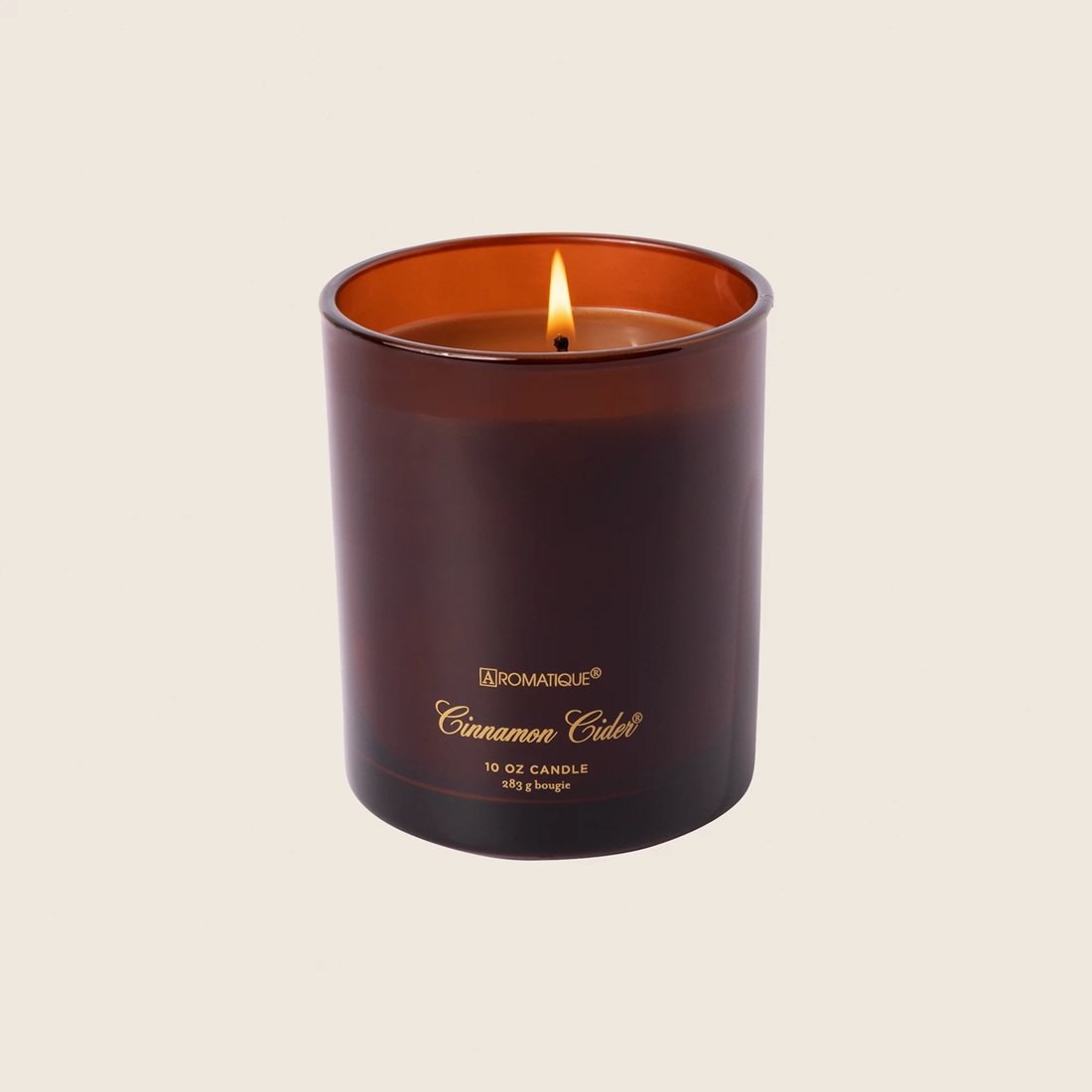 Aromatique Cinnamon Cider Foundry Candle 10oz - Thumbnail 3