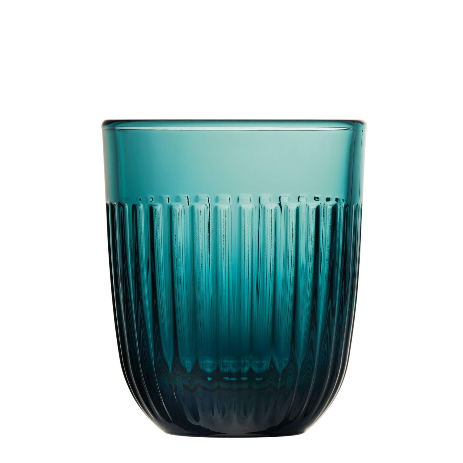 La Rochère Ouessant tumblers in night blue glass set of 6