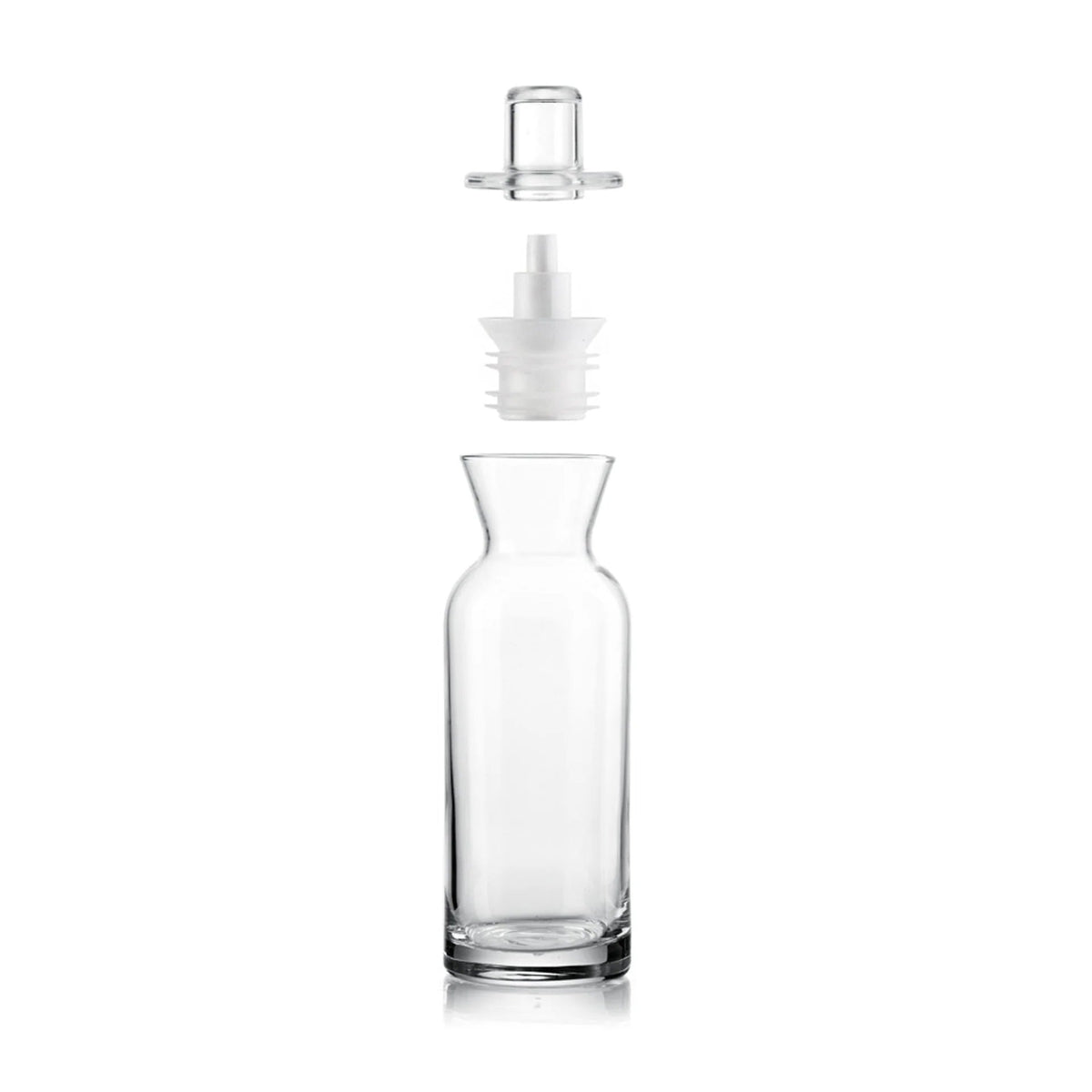 Cruet Perfect Dressing Preparation Oil & Vinegar Clear Bottle