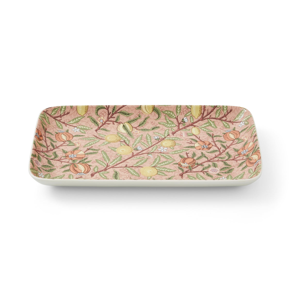 Spode Morris & Co. Fruit Serving Tray 12"L Porcelain Serveware