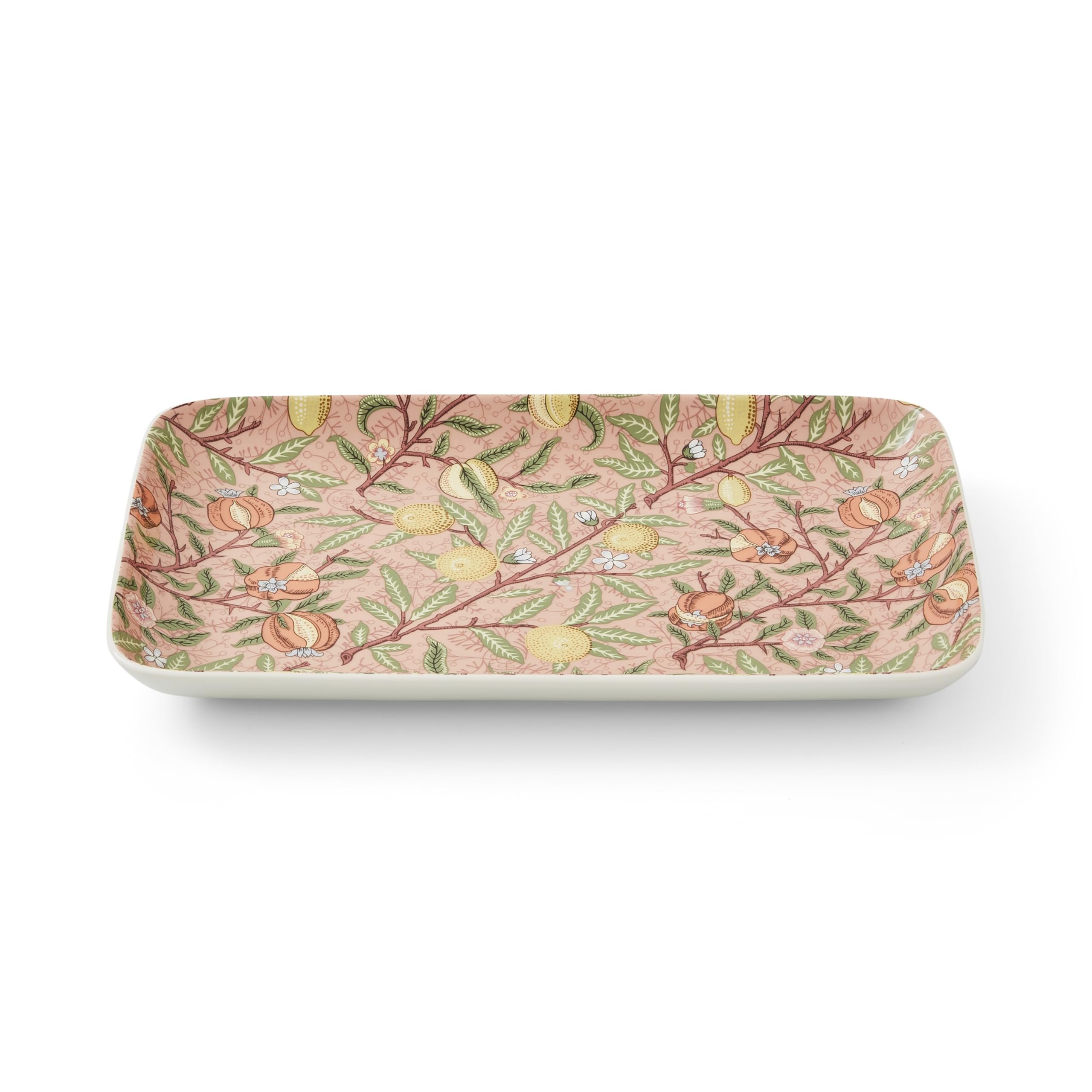 Spode Morris & Co. Fruit Serving Tray 12"L Porcelain Serveware