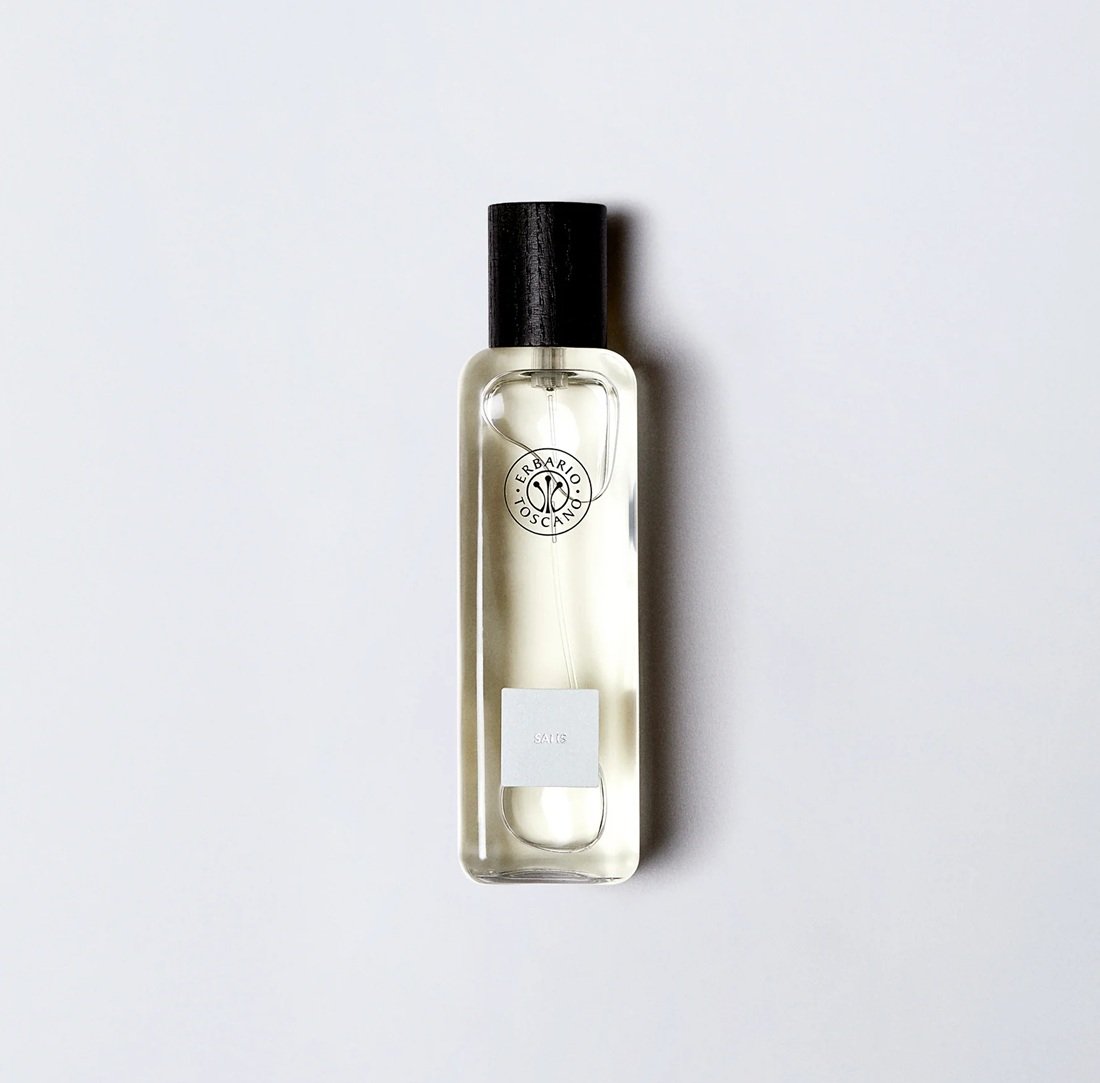 Erbario Toscano Salis perfume bottle detail aquatic coastal