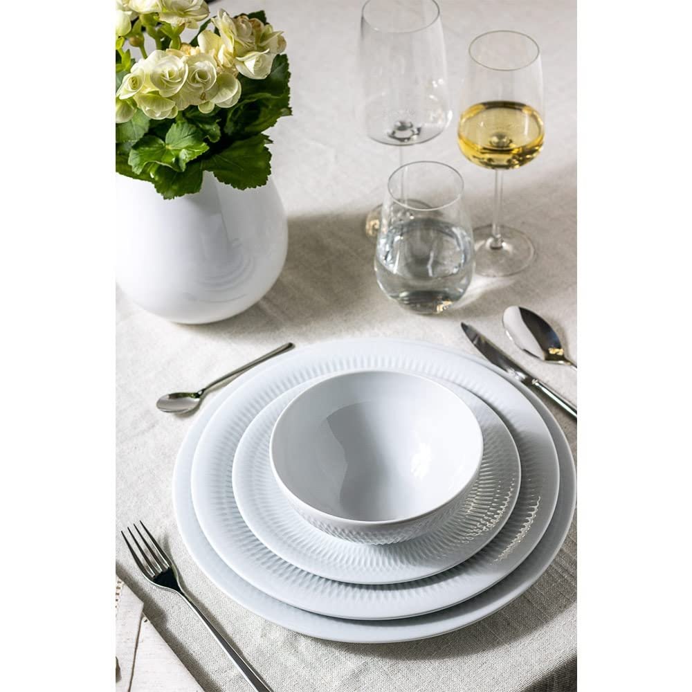 Utopia White Cereal Bowl
