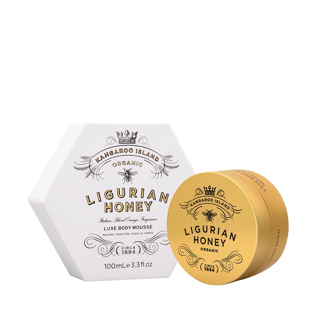 MAINE BEACH - K.I. Ligurian Honey - Organic Luxe Body Mousse 3.3 fl. oz