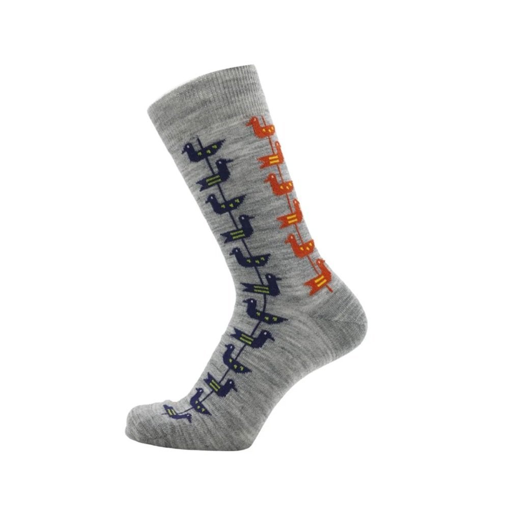 Bengt & Lotta Merino Wool Gray Socks | Shorebirds