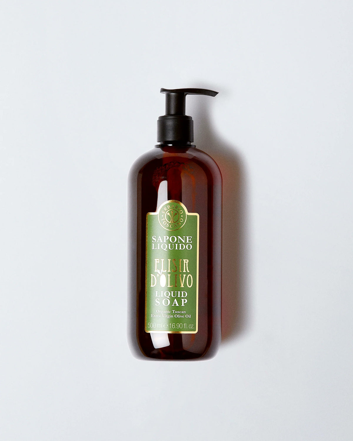 Erbario Toscano Elisir d'Olivo liquid soap 500ml with dispenser