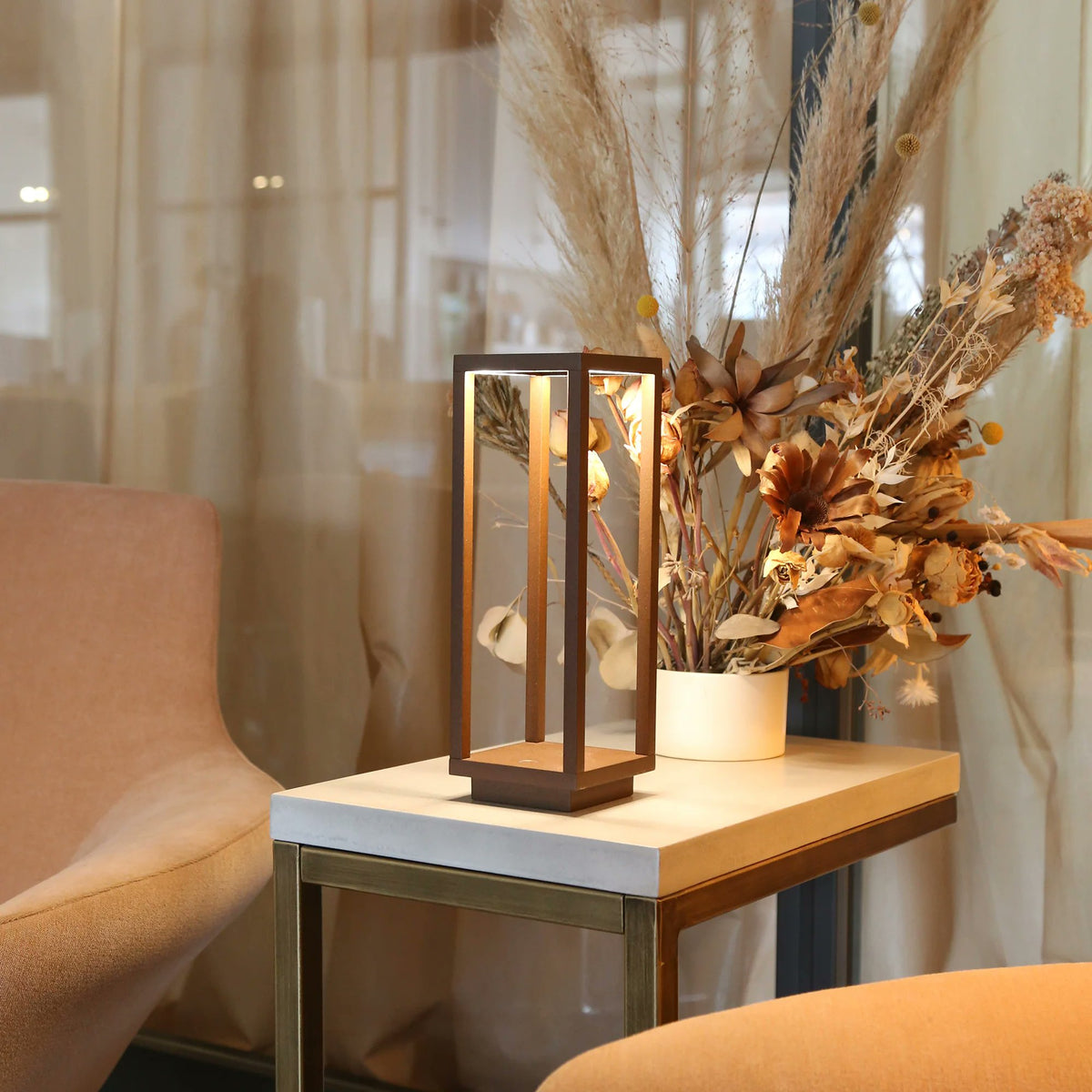 Zafferano Home Pro Cordless Rechargeable Table Lamp | Indoor & Outdoor