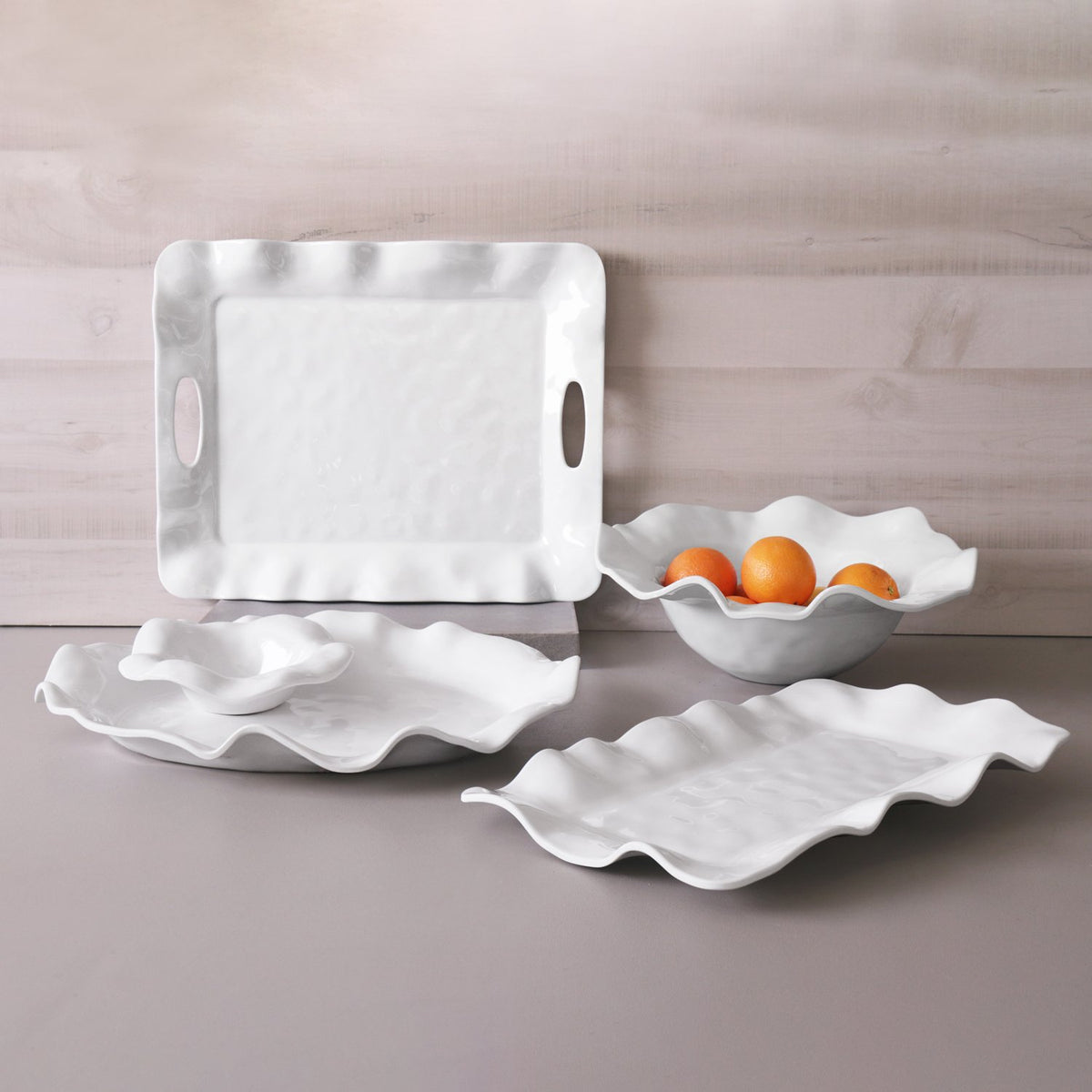 Beatriz Ball VIDA Havana Cereal Bowl Set of 4 | White | 7"