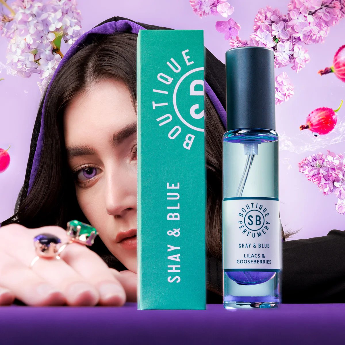 Handcrafted Lilacs & Gooseberries Perfume