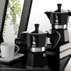 Bialetti Moka Express For Espresso Maker | Black (6 Cups)