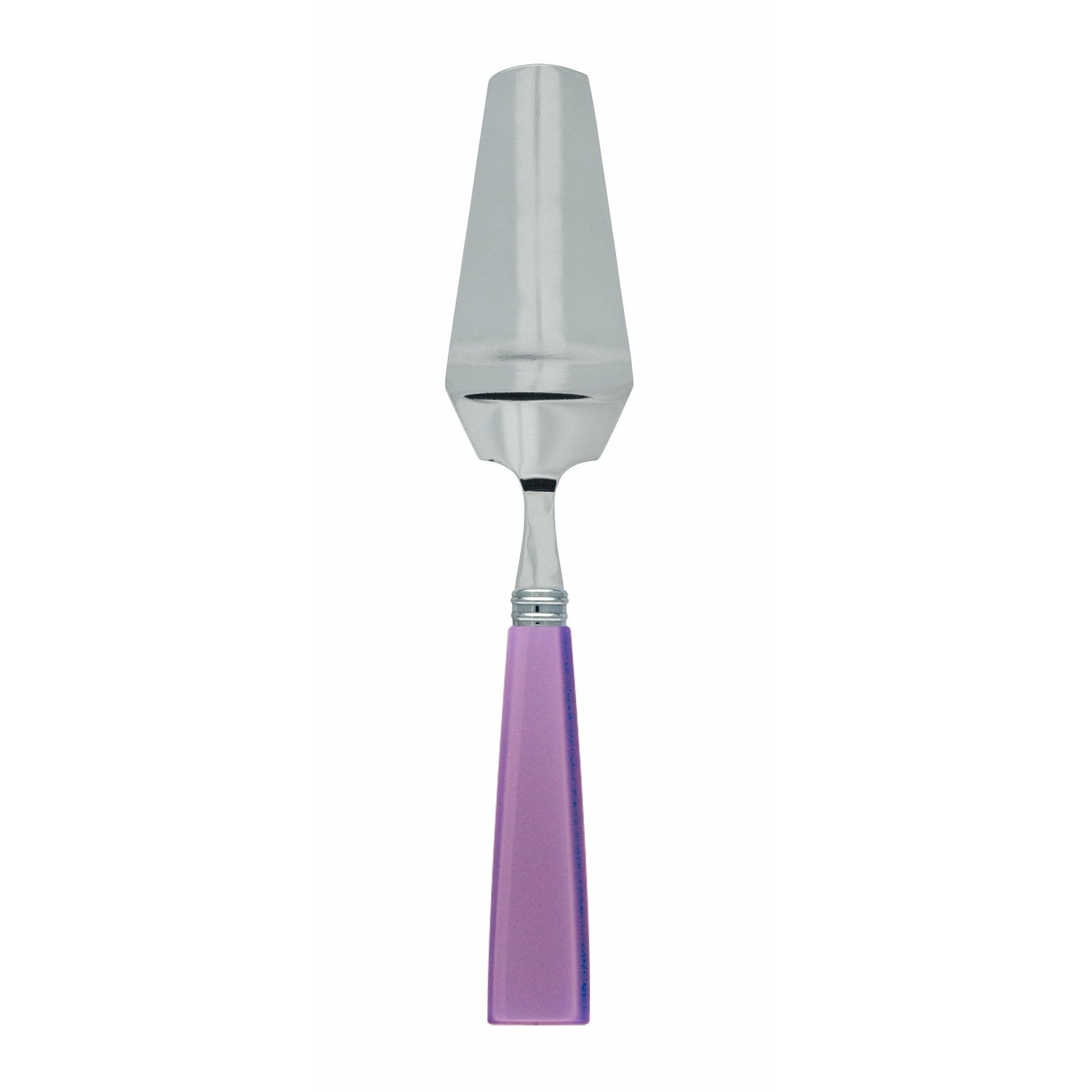 SABRE PARIS - Pie Server 9.8 inches - Icône Collection - Pies & Quiches - Stainless Steel & Acrylic - Dishwasher Safe | Lilac