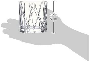 Orrefors City Crystal Double Old Fashioned | 11oz | Set of 4