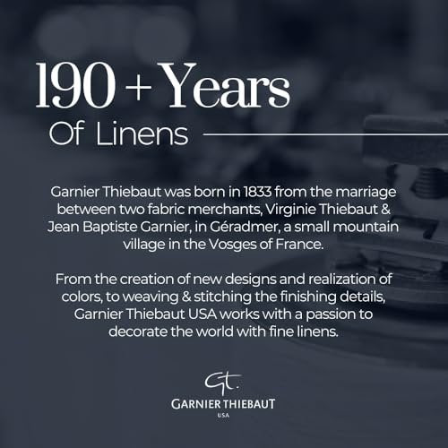 Garnier Thiebaut 59"x87" Rectangle Mille Vergers Mordore French Tablecloth, Coated Cotton