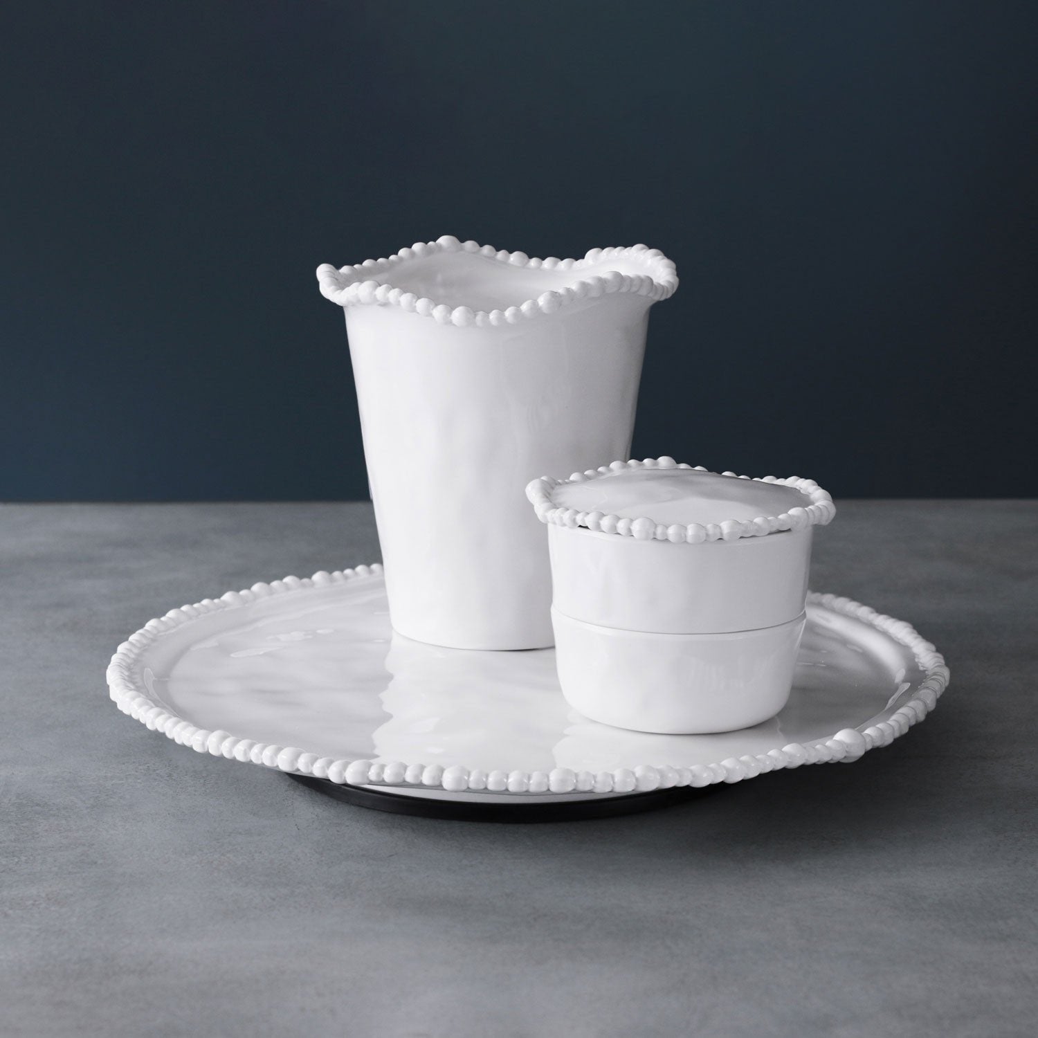 Beatriz Ball VIDA Alegria Lazy Susan | White