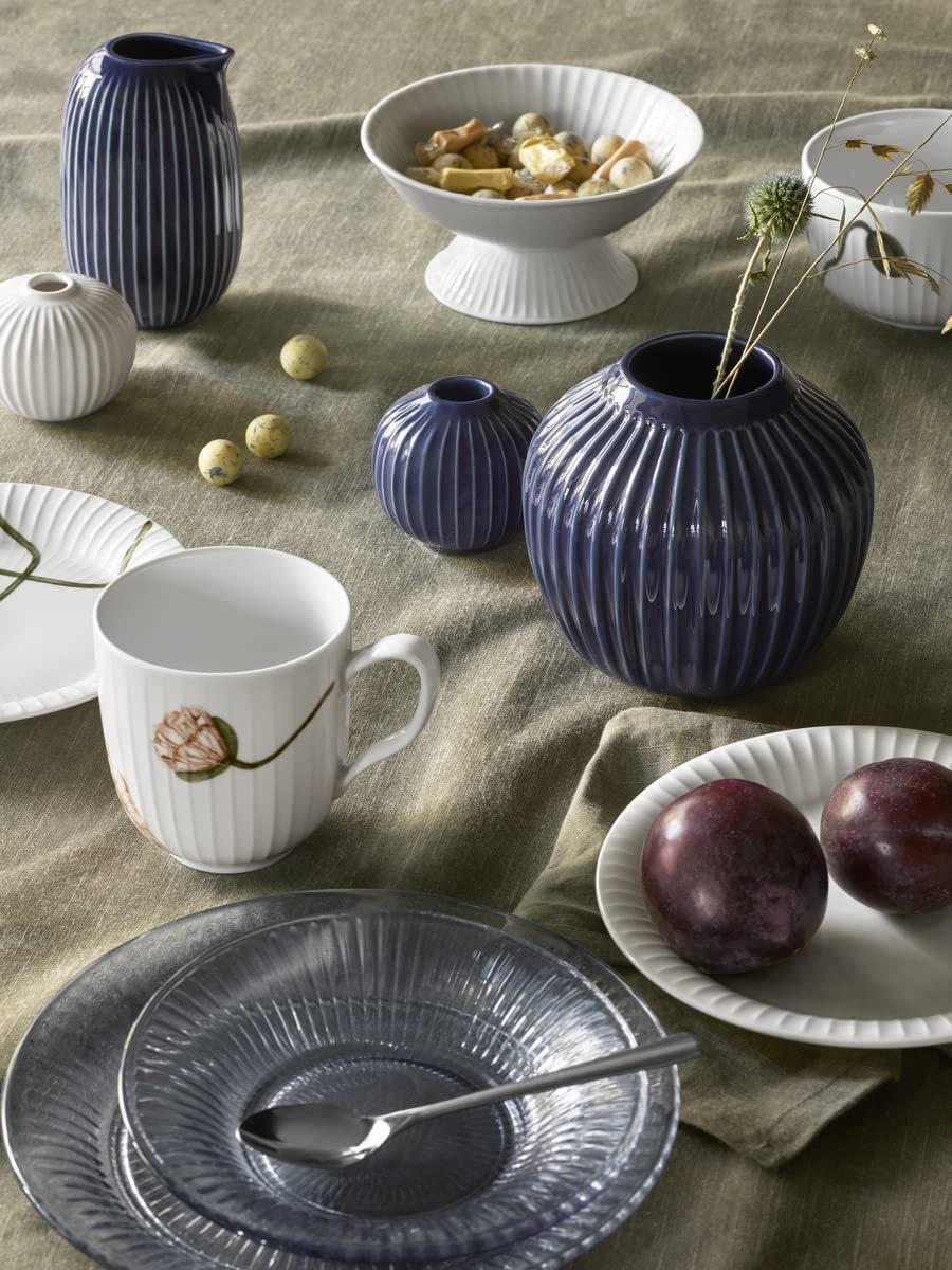 Kähler Hammershøi Vase Miniature | Green Stoneware | Set of 3 | 3.35"