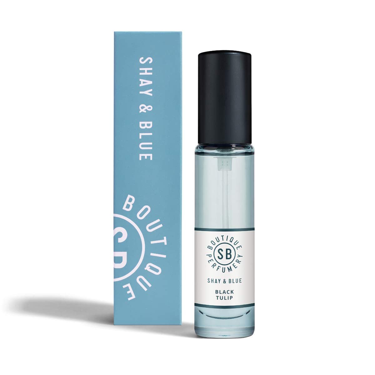 SHAY & BLUE Natural Spray Fragrance Black Tulip 30ml Scents of Vanilla and White Chocolate Clean Beauty