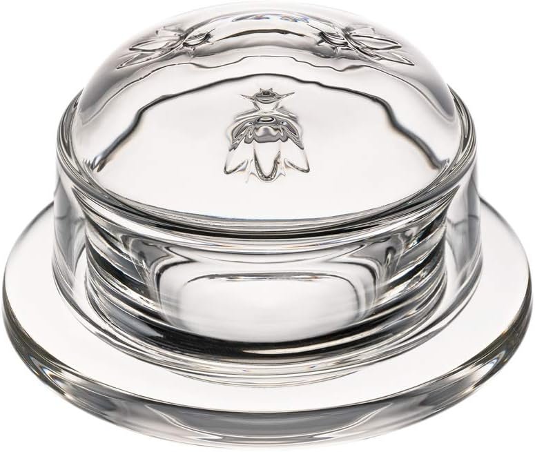 La Rochere Bee Butter Dish Set | Clear