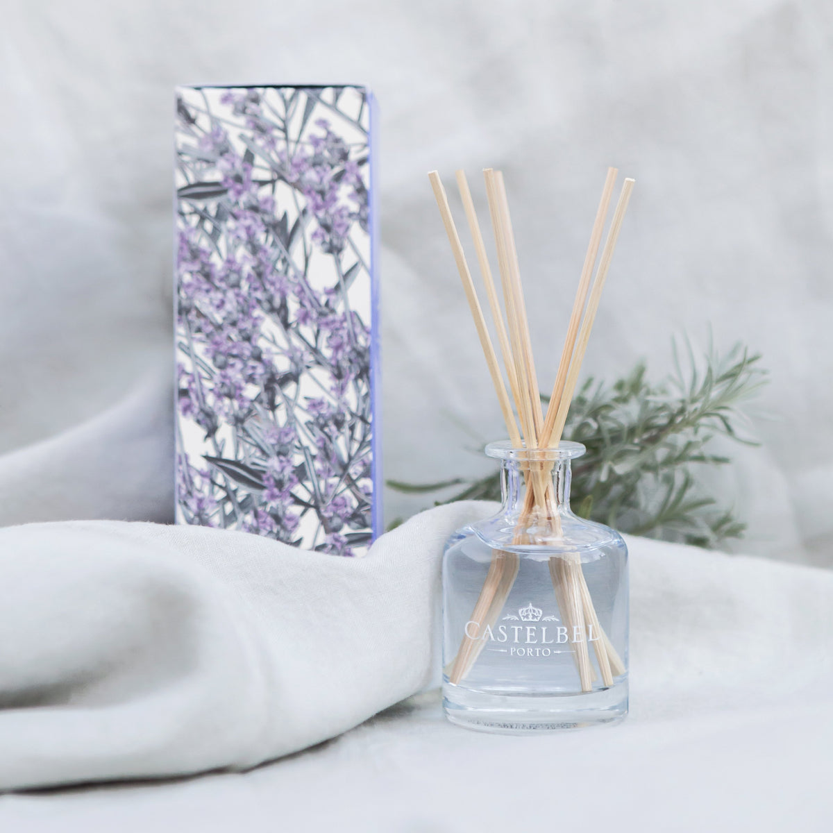 Castelbel Lavender Fragrance Diffuser Refill 250ml Floral Fragrance