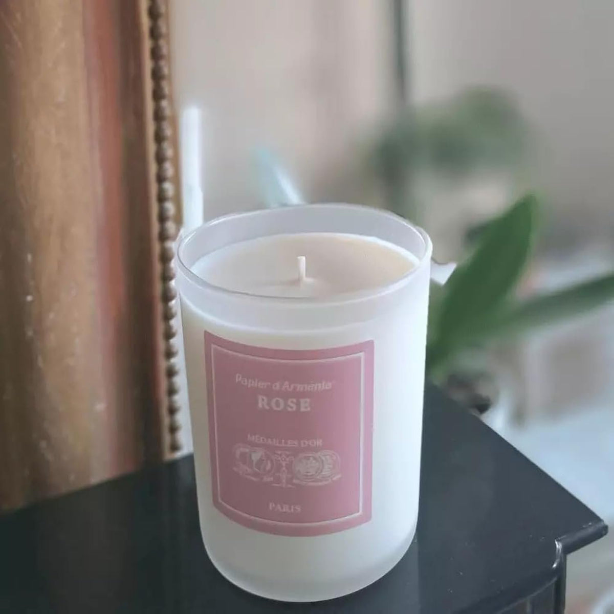 Papier d'Arménie La Bougie Rose | French Floral Scented Candle