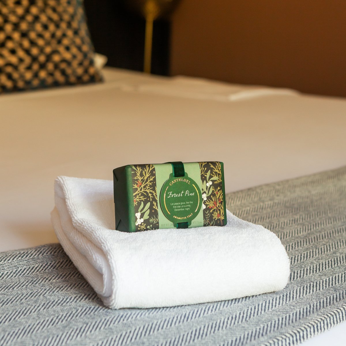 Castelbel Soap Bars 2-Set (2 x 200g) Forest Pine Scent Hand Wrapped