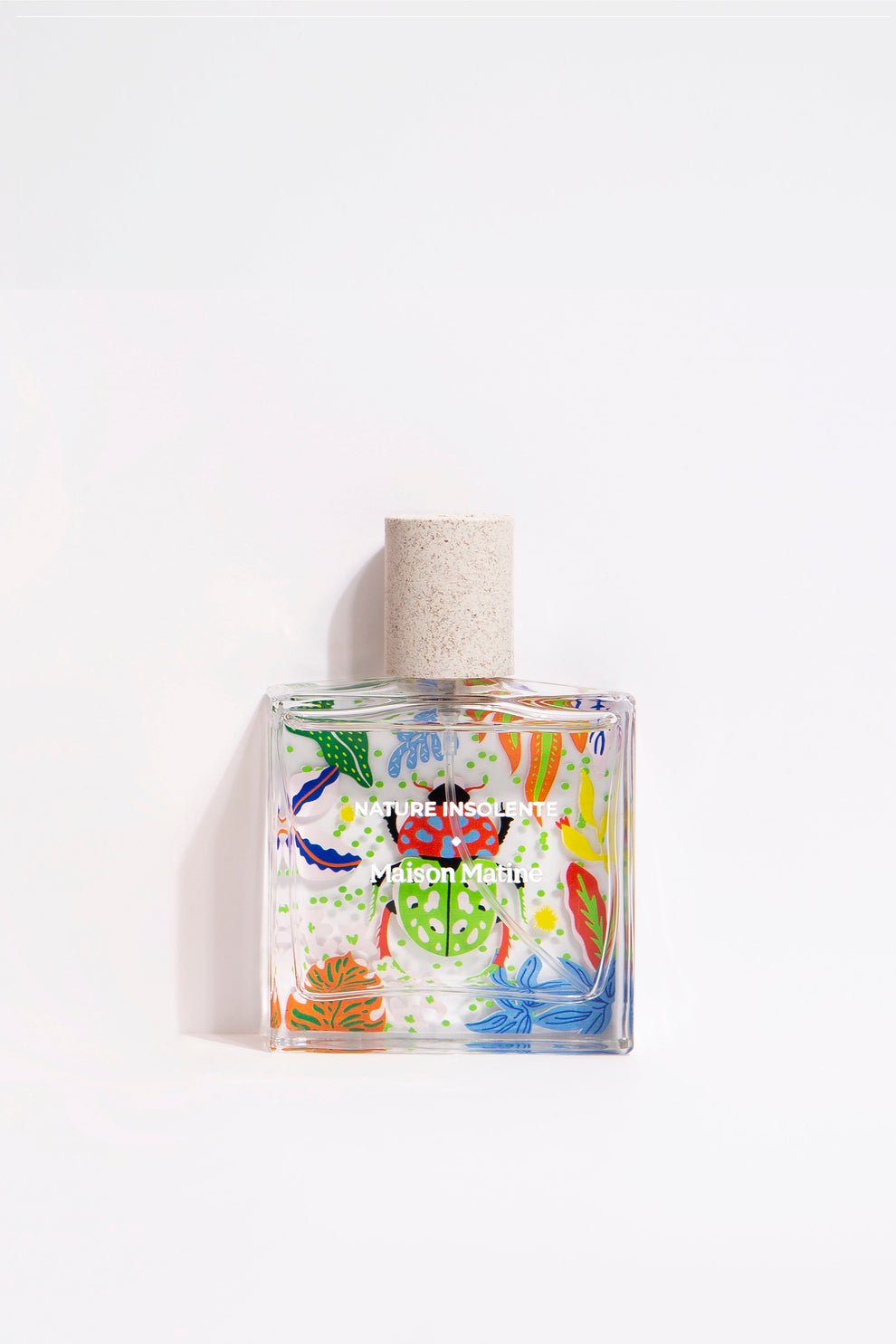Maison Matine Nature Insolente bottle, graphic illustrated design