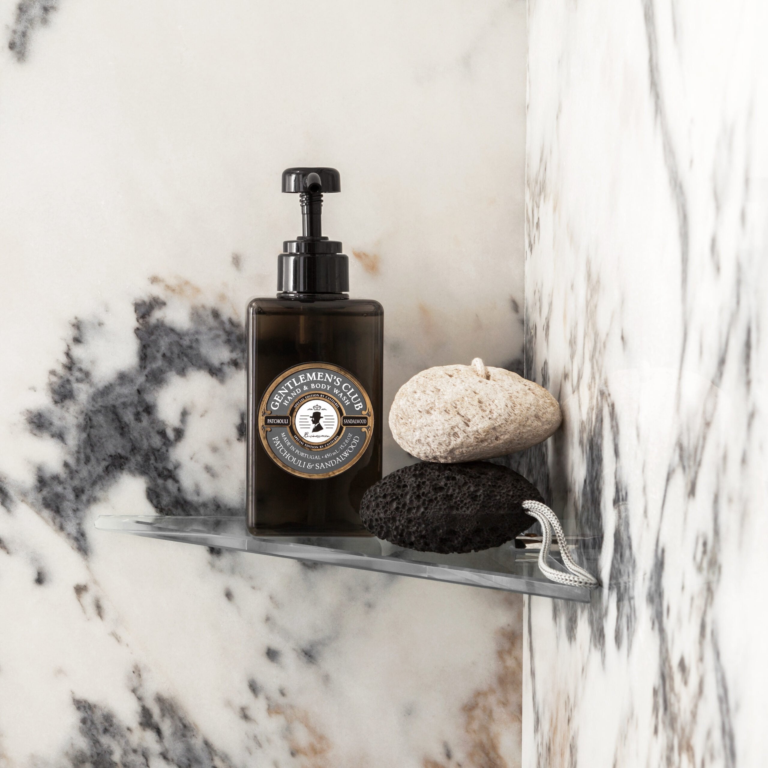 Castelbel Gentlemen’s Club Patchouli & Sandalwood Hand & Body Wash 450mL