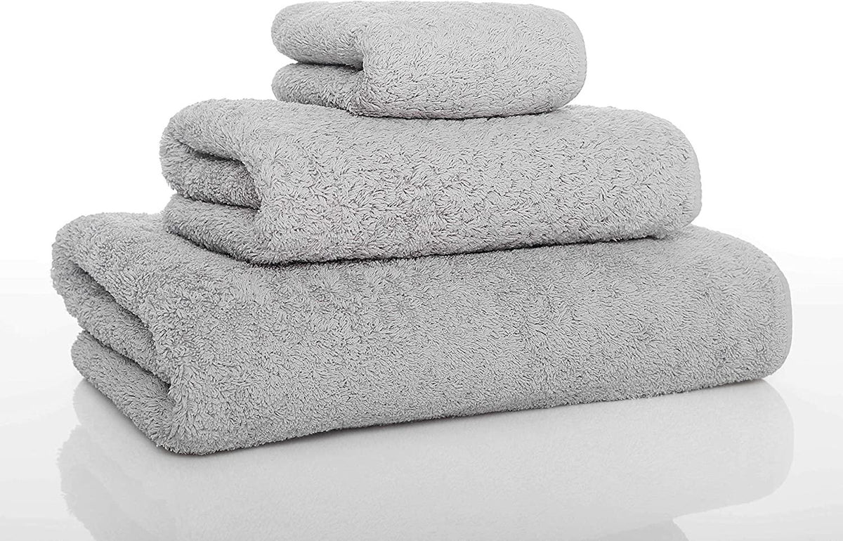 Graccioza Long Double Loop Towel Collection | Silver