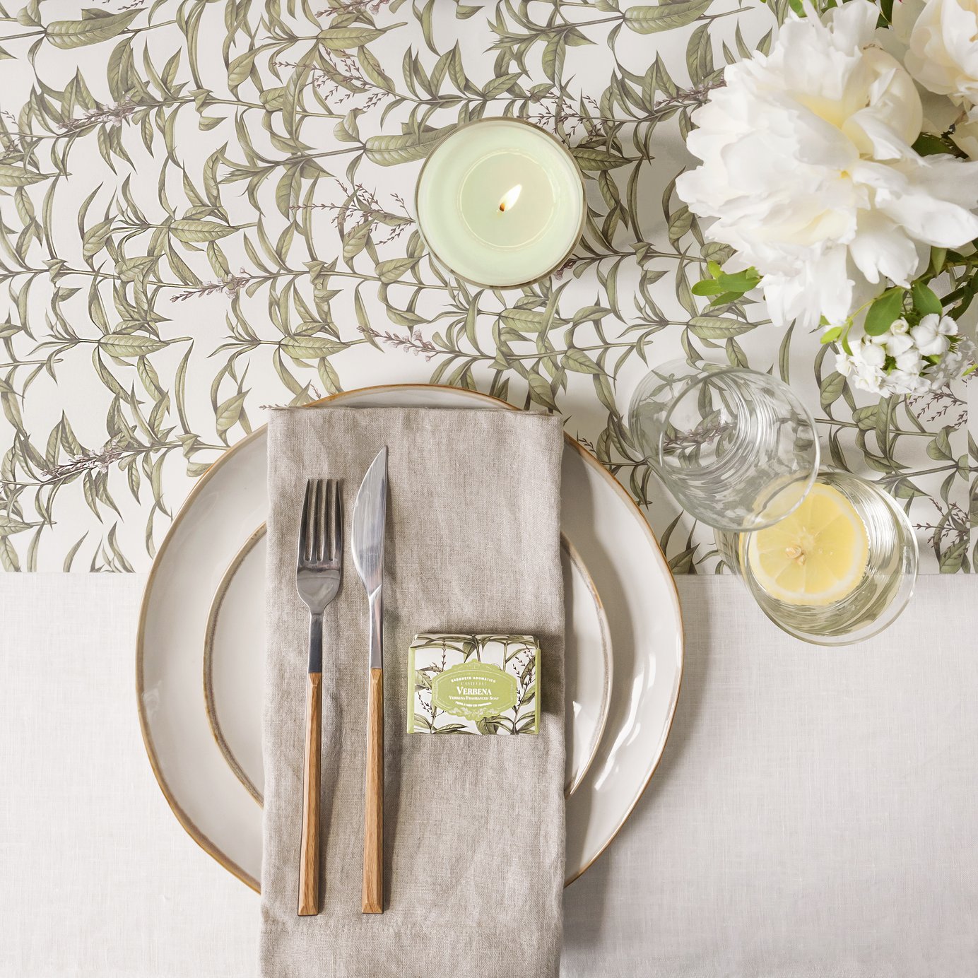 Castelbel Verbena Luxury Fragranced Candle 7.4 oz