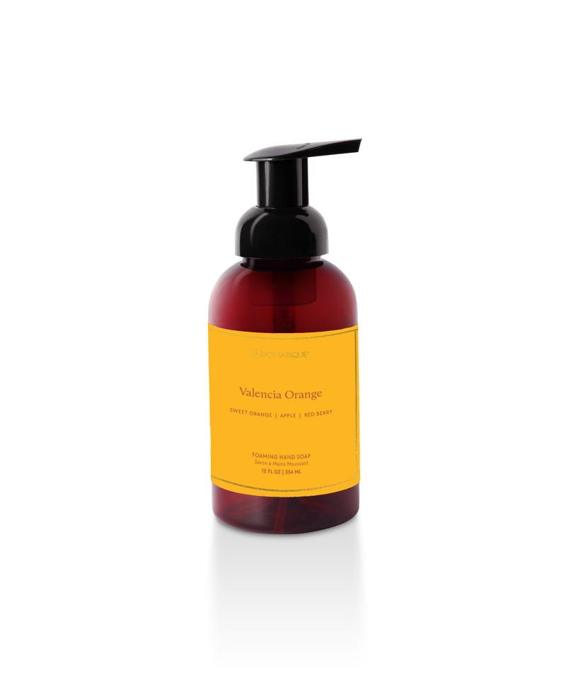 Aromatique Valencia Orange Foam Soap, Citrus Fragrance 12oz