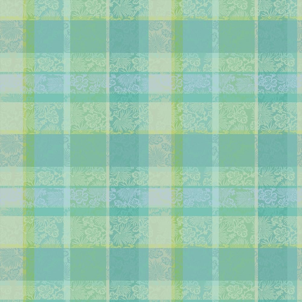 Garnier-Thiebaut USA Mille Venusta Aqua Tablecloth - Thumbnail 3