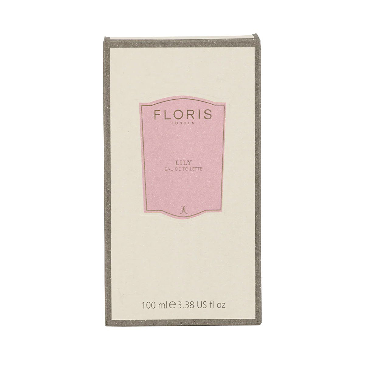 Floris Lily fragrance close-up label detail