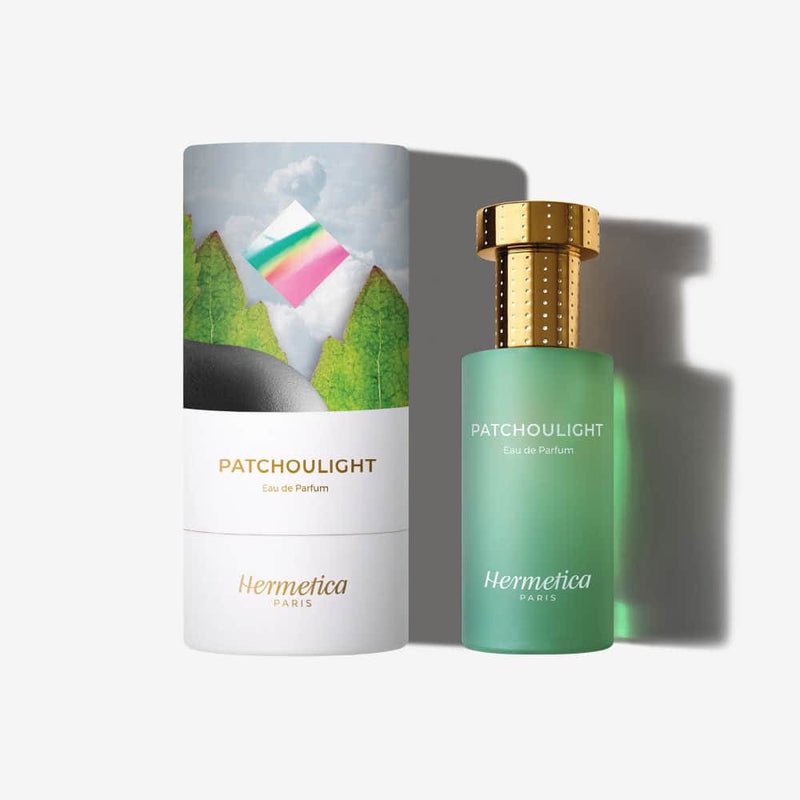 Hermetica Patchoulight Eau de Parfum — Alcohol-Free, Woody Musk Fragrance, 50ml