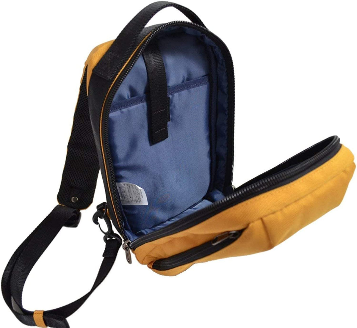 Apex XL Sling Bag – Minimalist Crossbody with Laptop Sleeve (Black)