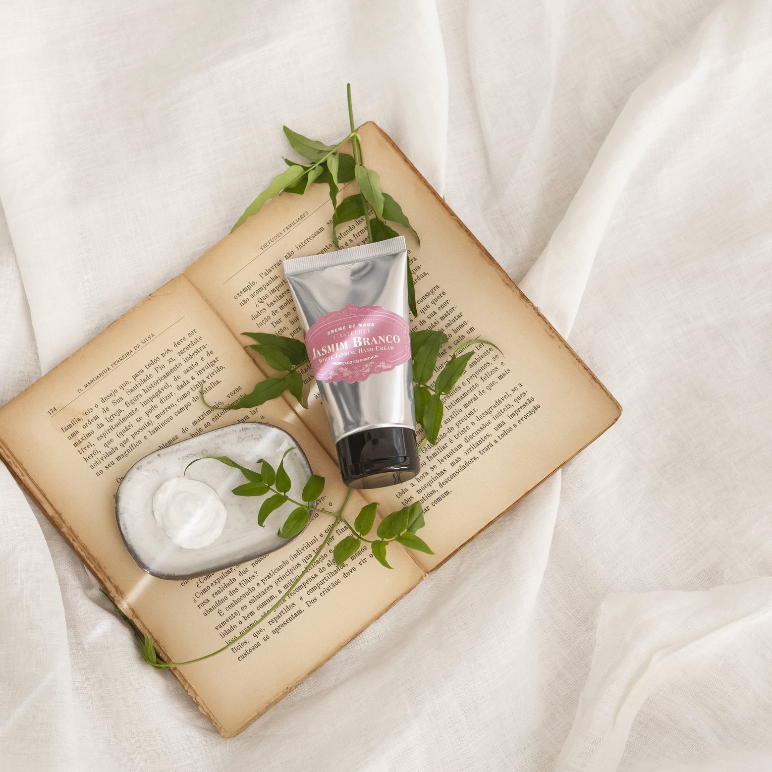 Castelbel White Jasmine Hand Cream 60 mL Portugal