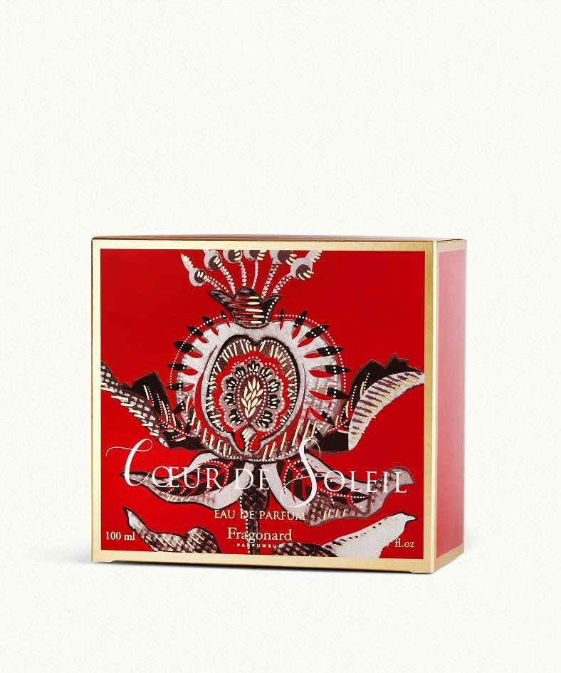 Fragonard Coeur de Soleil Eau de Parfum packaging