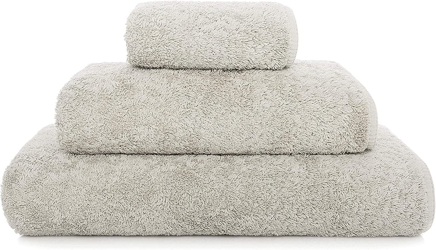 Graccioza Long Double Loop Towel Collection | Fog