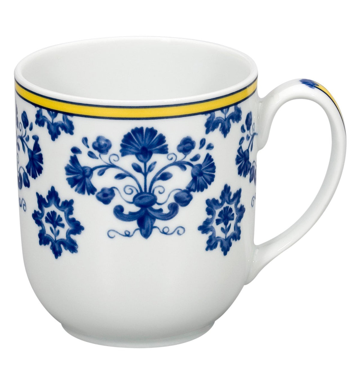 Castelo Branco Blue Floral Porcelain Mug