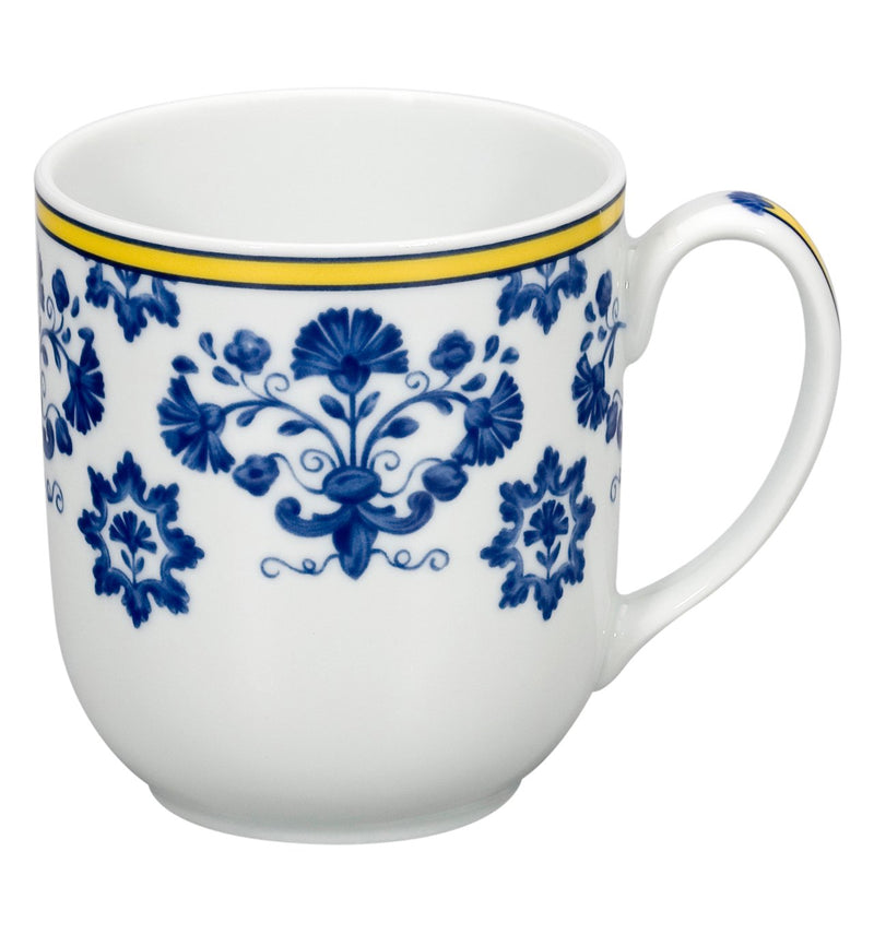 Castelo Branco Blue Floral Porcelain Mug
