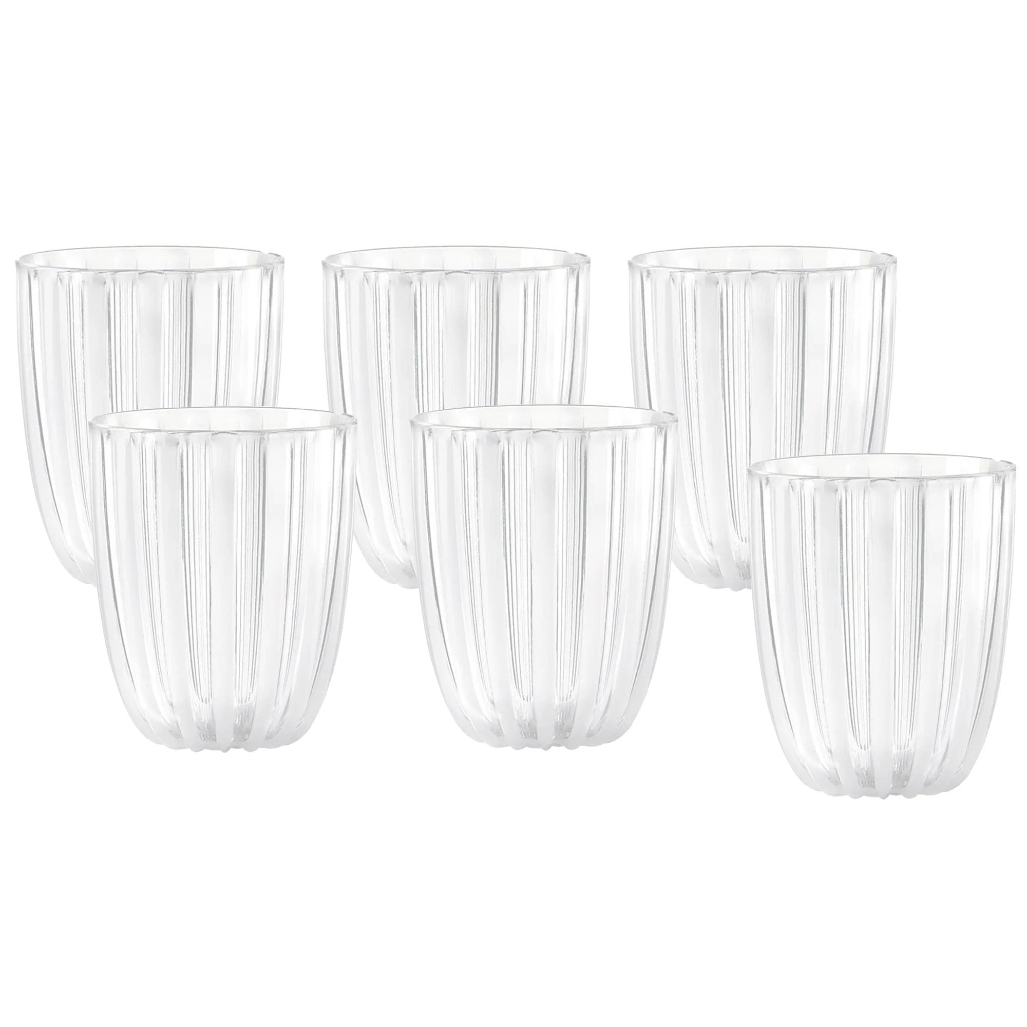 Guzzini Dolcevita Low Tumblers Set of 6 – Bio-Based