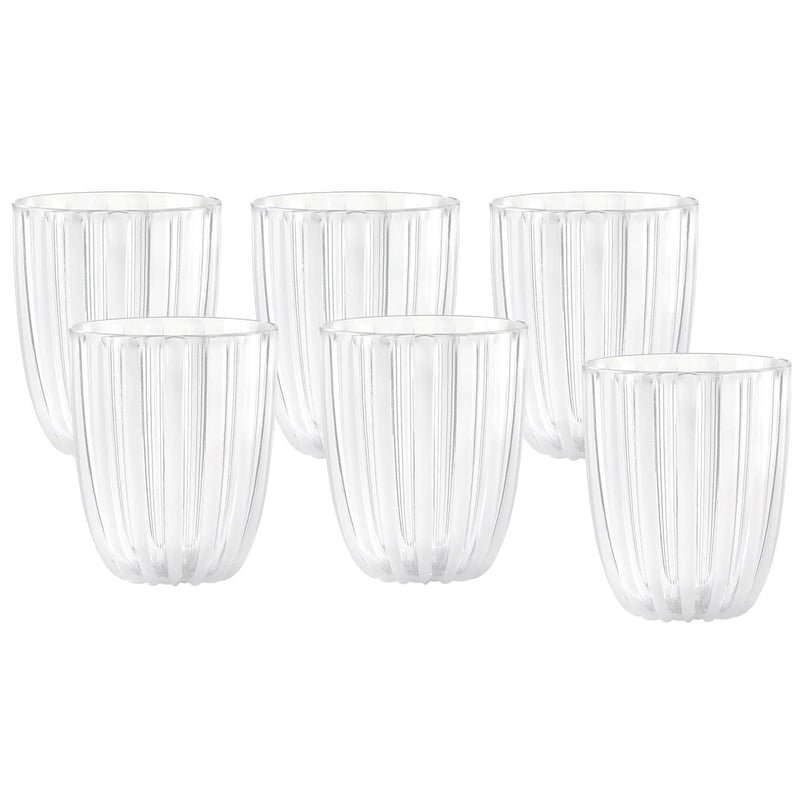 Guzzini Dolcevita Low Tumblers Set of 6 – Bio-Based