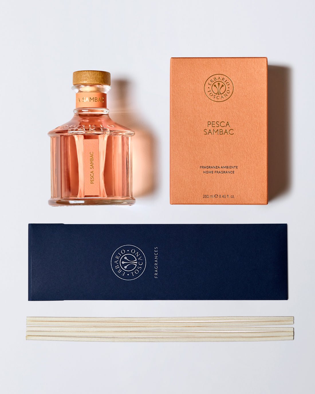 Erbario Toscano Pesca Sambac reed diffuser