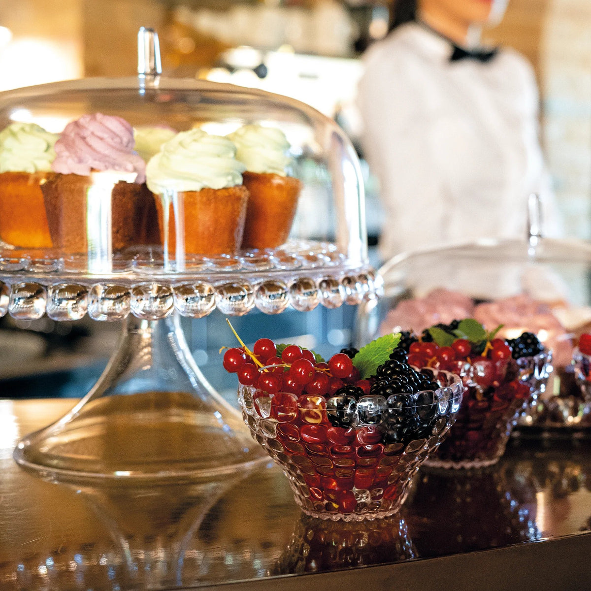 Tiffany Small Serving Bowl | Clear