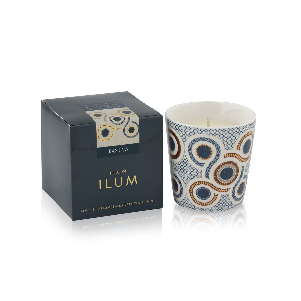 Ilum Basilica Luxury Scented Candle in a Decor Vase | 260g