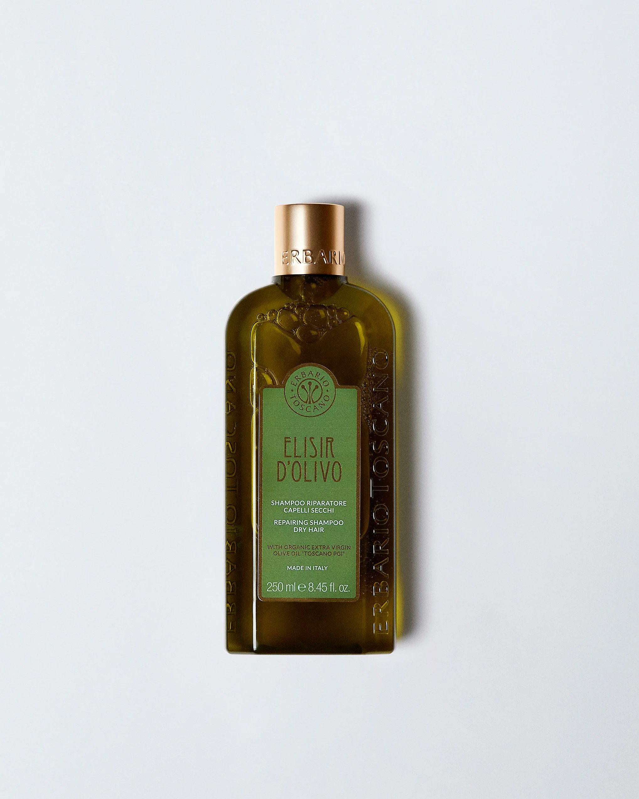 Erbario Toscano Elisir d'Olivo dry hair repairing shampoo 250ml olive oil