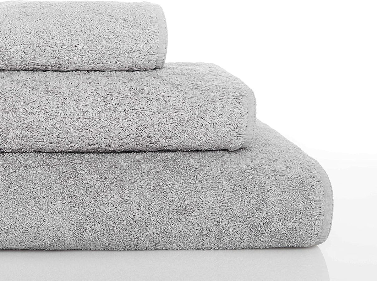 Graccioza Long Double Loop Towel Collection | Silver