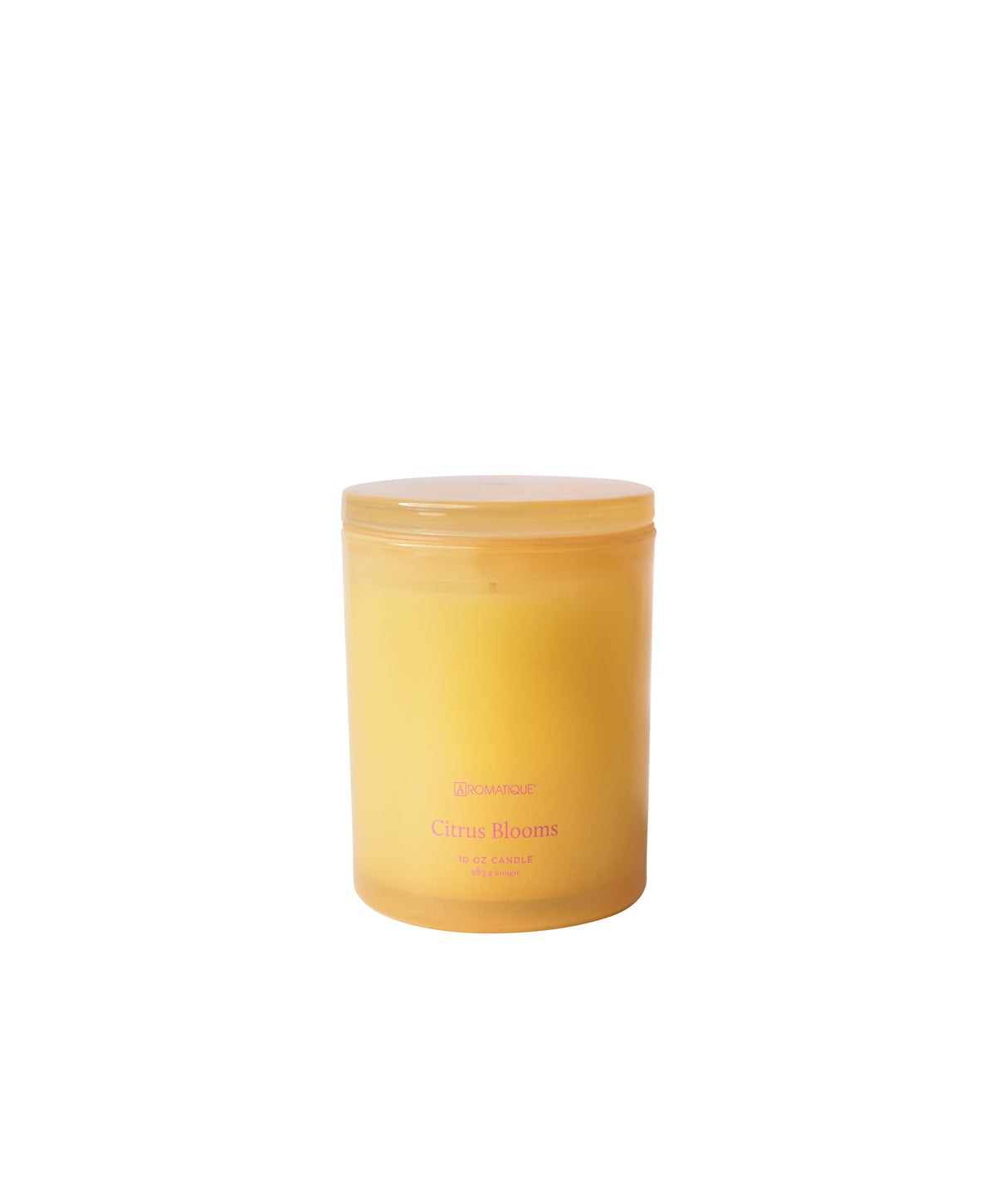 Aromatique Citrus Blooms Scented Foundry Candle 10oz Glass Vessel with Lid